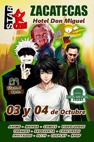 StarCon Zacatecas Octubre 2026